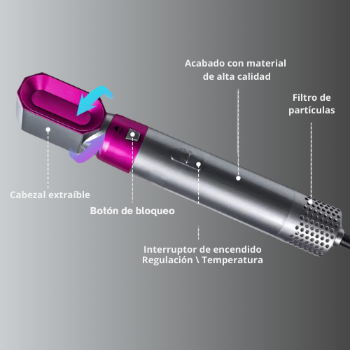 Secador Multifuncional 5 en 1